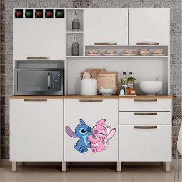Imagem de Adesivo Para Armario De Cozinha Stitch Mod02 - Lojinha Da Luc Adesivos
