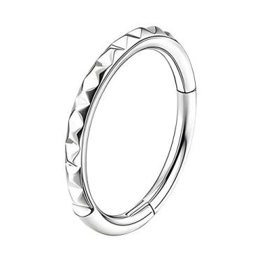 Imagem de Piercing De Aço Inoxidável Em Formato De Coração Para Orelha (Tragus, 