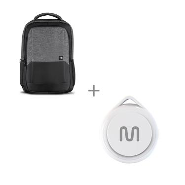 Imagem de Kit Mochila Multilaser Midtown 15.6 Pol. + Rastreador Bluetooth Multi MTag - BO4431K