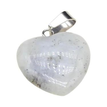 Imagem de Pingentes De Cristal Em Formato De Coração De Quartzo Rosa Turquesa E 