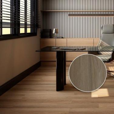 Imagem de Piso Vinílico Colado 4,34m2 - Marrom - Pix Revestimentos