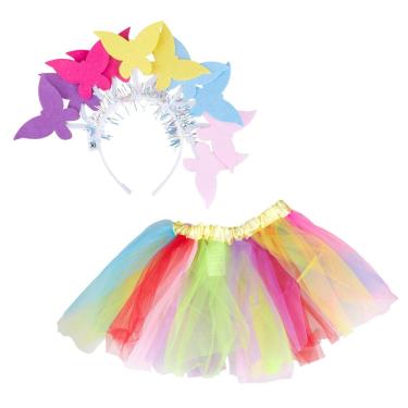 Imagem de Kit Carnaval Saia e Tiara Play&Fun
