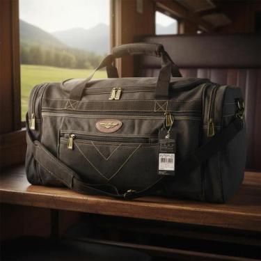 Imagem de Bolsa Grande Viagem Lona Transversal Lona Report Ml Store 50 a 60 L, P