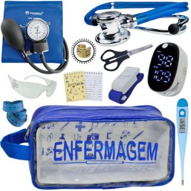 Imagem de Kit Enfermagem Aparelho Pressão Esteto Frete Grátis Promocao - Love Sa