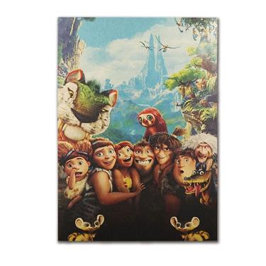 Imagem de Pôster The Croods Vintage Kraft Paper 51,5x36cm