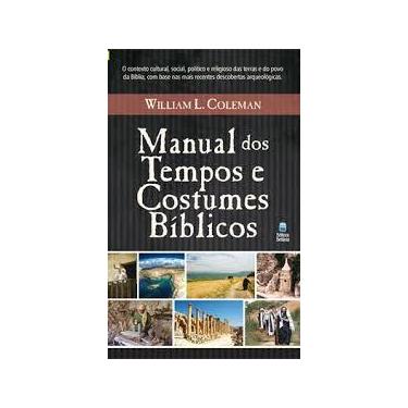 Imagem de Manual Dos Tempos E Costumes Biblicos - Betania - BETÂNIA