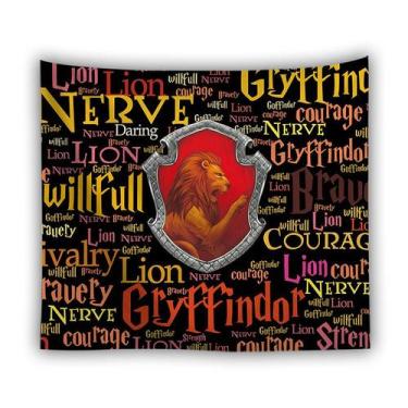 Imagem de Microtecido de parede Tapeçaria Animal Lion 150x150cm para quarto - yi