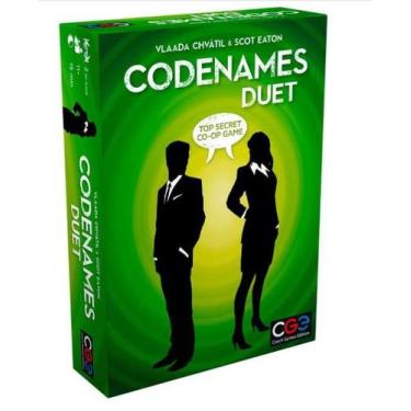 Imagem de Jogo de cartas Vlaada Codenames Duet II com baralho de tarô para famíl