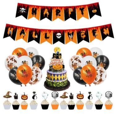 Imagem de Kit de balões de Halloween: balões de látex de festa, 36 unidades com 