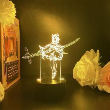 Imagem de Luz noturna LED 3D Jujutsus Kaisens Surtrs que muda de cor - Yiweisai