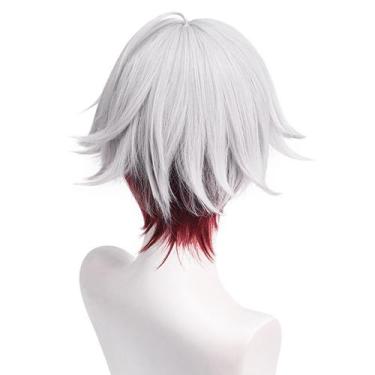 Imagem de Cosplay Wig Identitys Scarces Cases, fantasia de anime de 30 cm - Yiwe