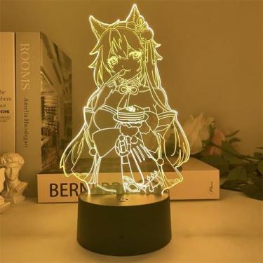 Imagem de Luz noturna LED 3D Plants vs Zombies Yaes Mikos Color Changing - Yiwei