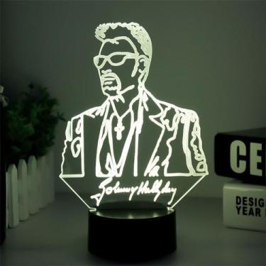 Imagem de Luz noturna LED 3D que muda de cor para crianças Johnny's Hartmans - Y