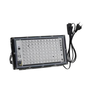 Imagem de Lâmpada UV De Cura Com Luz Roxa 100W 300W 365nm 395nm 405nm Para Detec