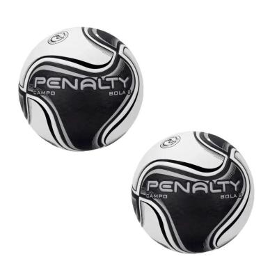 Imagem de kit 02 Bolas De Futebol Campo Penalty 8 X-Masculino