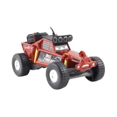 Imagem de Carrinho De Brinquedo Infantil Disney Pixar Lightning McQueen Em Liga 
