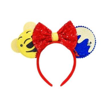 Imagem de Tiara De Aniversário Minnie Mouse, Winnie Pooh, Piglet E Tigger Para M