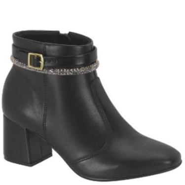 Imagem de BOTA BEIRA RIO CANO BAIXO STRASS REF:9076.107 FEMININO-Feminino