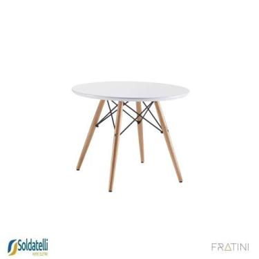 Imagem de Mesa Florida Kids Branca em Madeira - Fratini