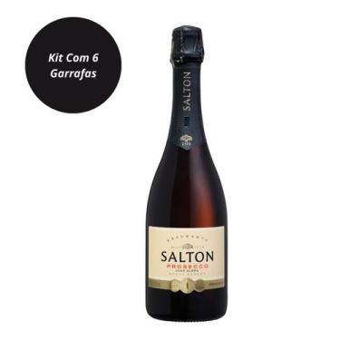 Imagem de Espumante Prosecco Salton Brut 750 Ml Kit Com 6 Garrafas