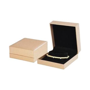 Imagem de Caixa Organizadora De Joias Em Estilo Xadrez Para Anéis, Pulseiras, Co