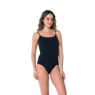 Imagem de Camiseta Regata De Alcinha Sem Costura Trifil Feminina, Preto, P