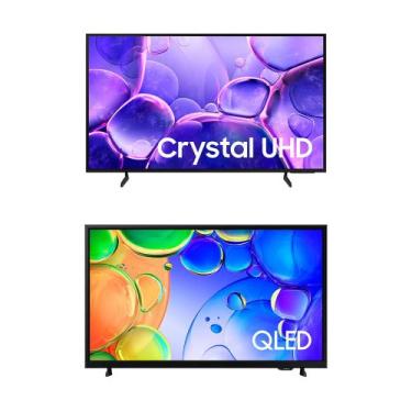 Imagem de Smart TV 55" Crystal UHD 4K U8600F + Smart TV 43" QLED Full HD - Samsu