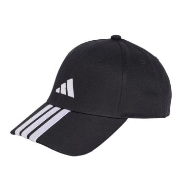 Imagem de Boné Adidas Baseball Três Listras Logo - Preto Único-Masculino