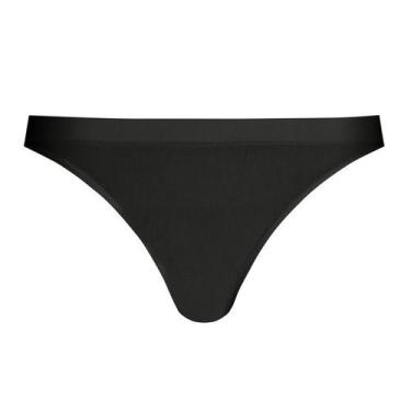 Imagem de Calcinha loba fio dental sem costura lupo 40600-001, G, Preto
