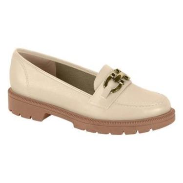 Imagem de Sapato Mocassim Comfort Casual Feminino Beira Rio 4283.133 Creme-Feminino