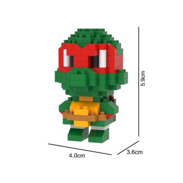 Imagem de Brinquedo Blocos de Montar Infantil Q5050 Educativo com Animais em Plástico Abs Ecológi...
