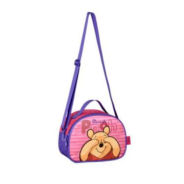 Imagem de Lancheira Térmica Ursinho Pooh Escolar Infantil Meninas - Clio Style, 