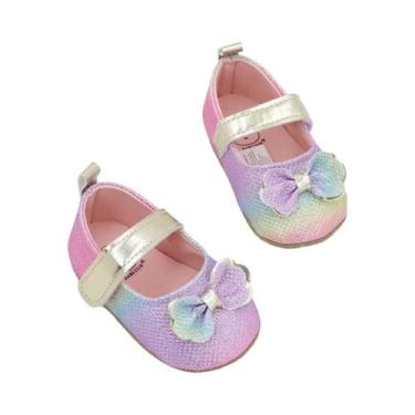 Imagem de Sapatos De Princesa Para Bebês, Primeiros Passos, Antiderrapantes, Ant