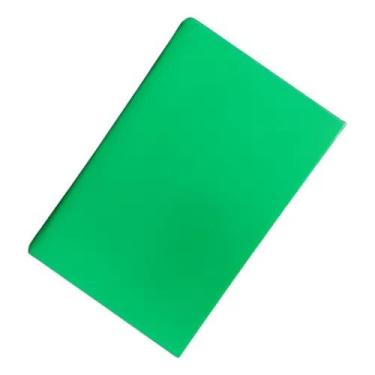 Imagem de Caderneta brochra 1/8 100 folhas - capa verde - TAMOIO