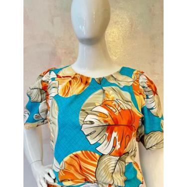Imagem de Blusa Florida - MF STORE , Azul, GG