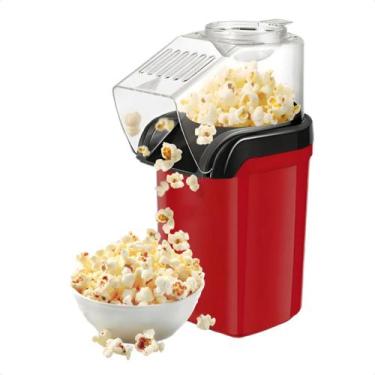 Imagem de Pipoqueira elétrica mas-117a 1100w - - WEBMS, Vermelho, 110V
