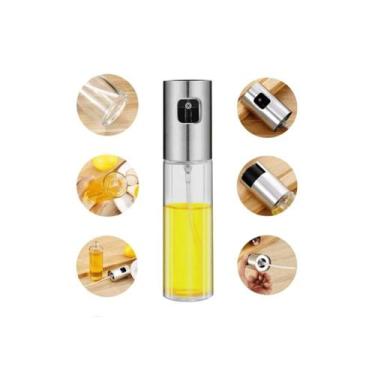 Imagem de Galheteiro Spray Borrifador Vidro Porta Azeite Vinagre Oleo - Tiba's, 