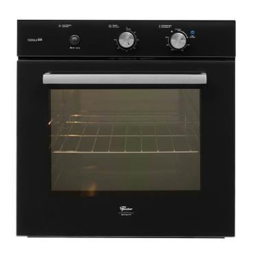 Imagem de Forno a Gás de Embutir Fischer Infinity 78L com Grill e Timer Preto 110V