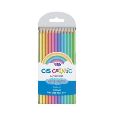 Imagem de Lápis de Cor Cis Criatic Tons Pastel 12 Cores