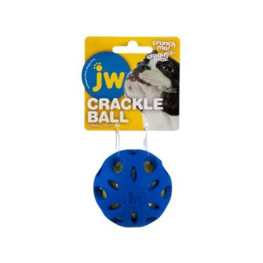 Imagem de Brinquedo Jw Crackle Heads Ball Para Cães Pequeno - Azul