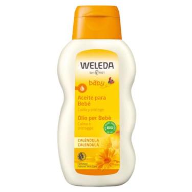 Imagem de Óleo Hidratante Natural de Calêndula para Bebê - 200ml - Weleda