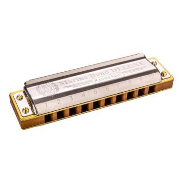 Imagem de Harmonica Marine Band Deluxe G (Sol) HOHNER