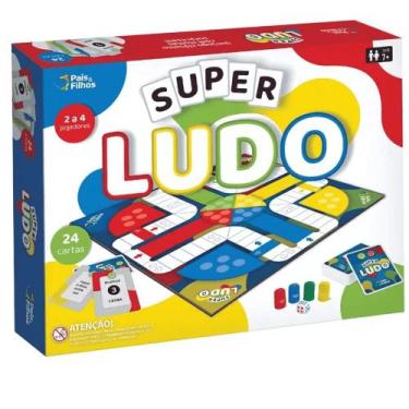 Imagem de Jogo de Tabuleiro Super Ludo - Pais e Filhos