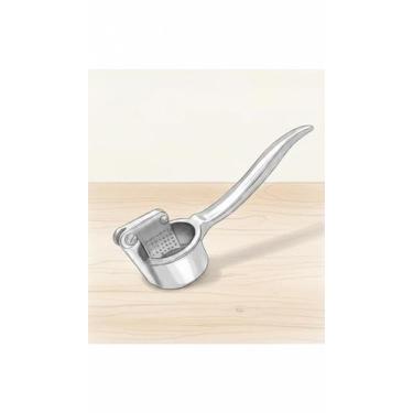 Imagem de Espremedor Alho e Quebra Nozes Aço Inox 2 em 1 - Congratulations Store