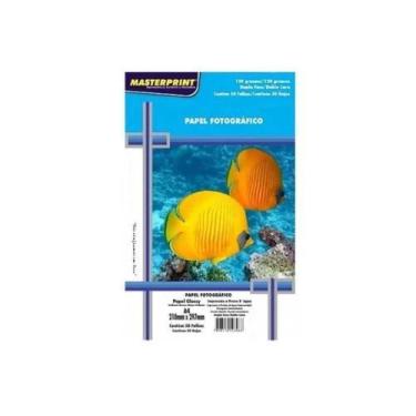 Imagem de Papel Fotográfico Glossy Dupla Face A4 50 folhas e Resistente a Água 1
