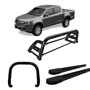 Imagem de Kit Quebra Mato+Santo AnH2+Estr Quadr-S10 12/2020 C/D PRETO