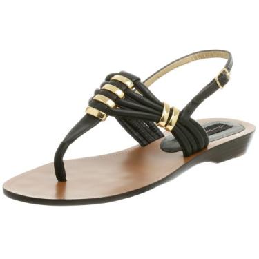 Imagem de STEVEN by Steve Madden Sandália feminina Allison Slingback, Preto, 8