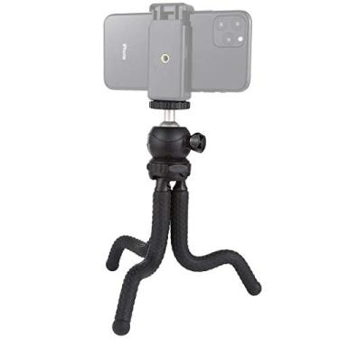 Imagem de Tripé flexível para câmera PULUZ, mini polvo flexível com cabeça esférica para oPro/Action Cam/DSLR Canon Nikon Sony, Tamanho do Smartphone: 24 x 4,77 polegadas