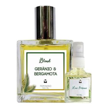 Imagem de Perfume Feminino Gerânio & Bergamota 100ml + Mini 10ml - Essência Do B