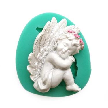 Imagem de Molde De Silicone Anjo Com Asa